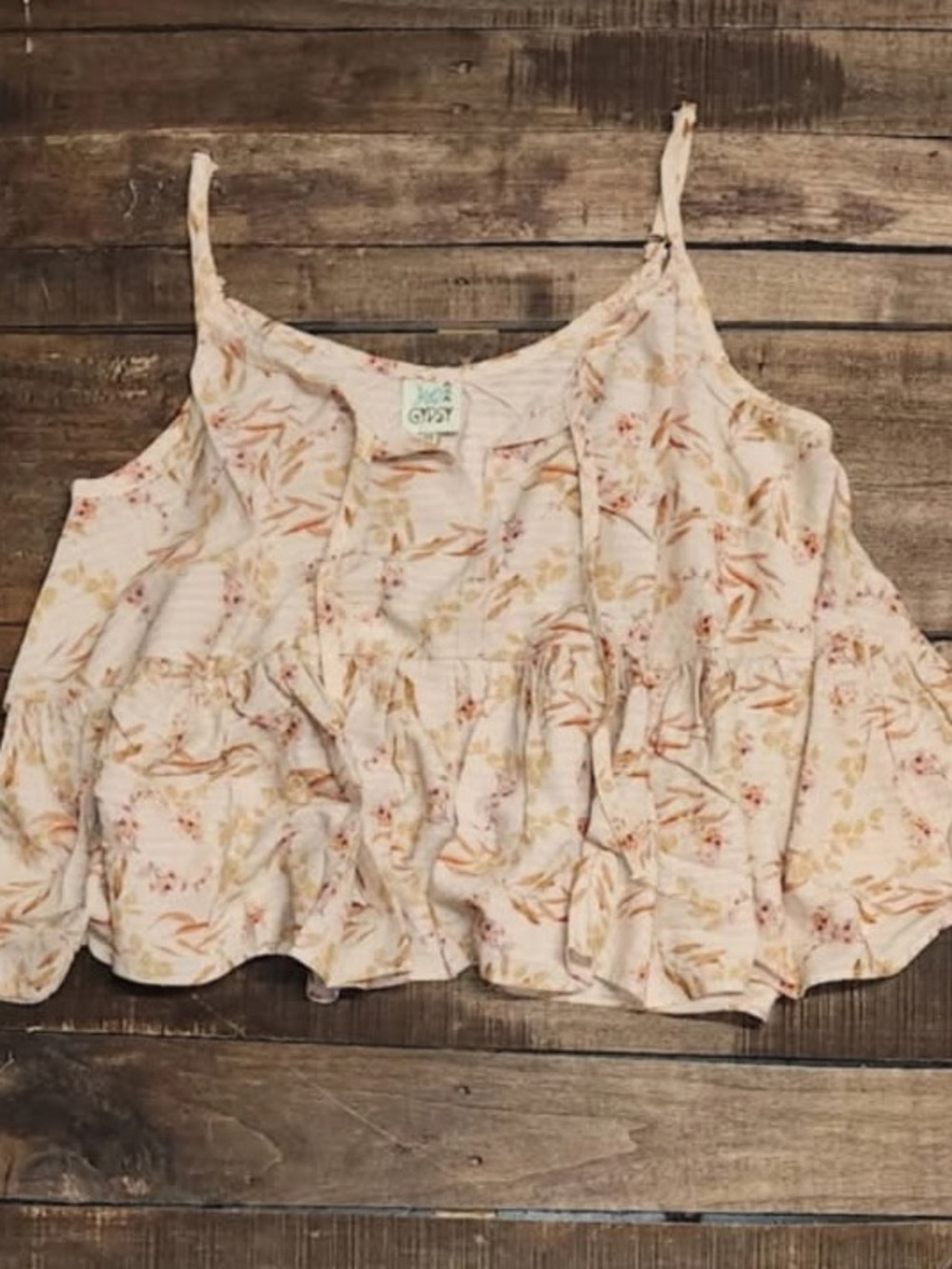 NEW Jaded Gypsy Garden Breeze Tank - Picture 2 of 3